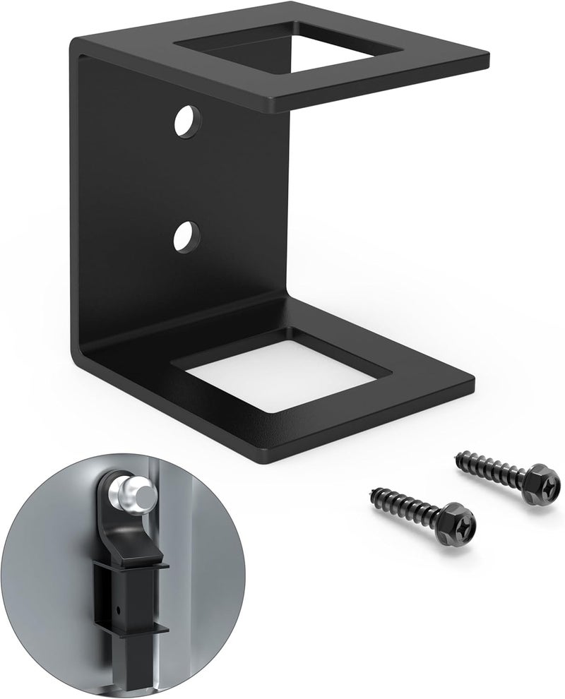 Topick Trailer Hitch Storage Bracket, 2-inch Trailer Hitch Holder, Truck Bed Hitch Storage, Secure & Convenient Holder for 2" Ball Mount Hitches/ Shank, Trailer Hitch Accessories, Truck Box Mounted - Image 1